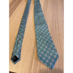 Men's Jone's New York‎ Neck Tie Silk Turquoise
